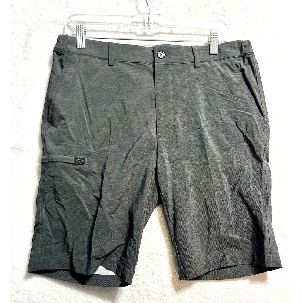 Greg Norman Tech Cargo Men's 32 Grey Shorts NEW (F4)